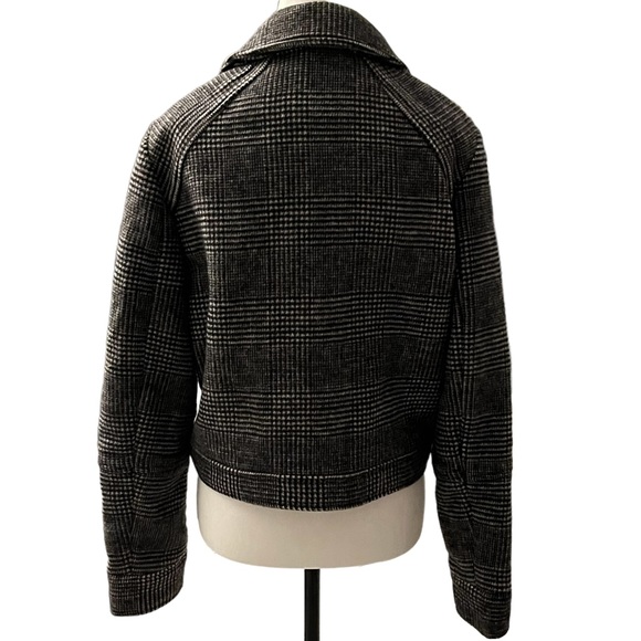 Guess Plaid Bomber Jacket Flannel Size Medium - Picture 4 of 6